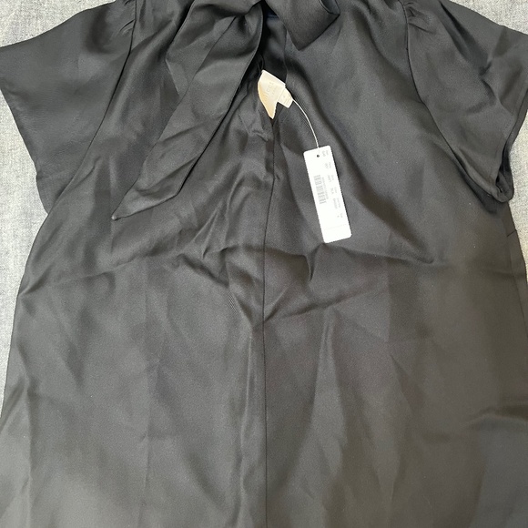 J Crew Silk Bow tie top - Picture 1 of 5